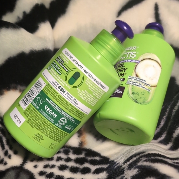 Garnier Fructis Curl Air Dry Cream - Vibrant Green - Picture 2 of 2